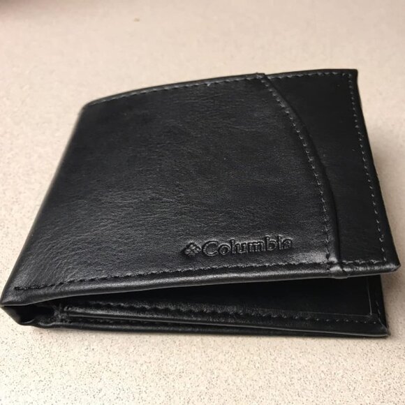 Columbia Men's Slim Bifold Wallet For Men's - Picture 1 of 10